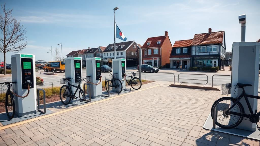 Informationen und Standort der E-Bike-Ladestation Part 1