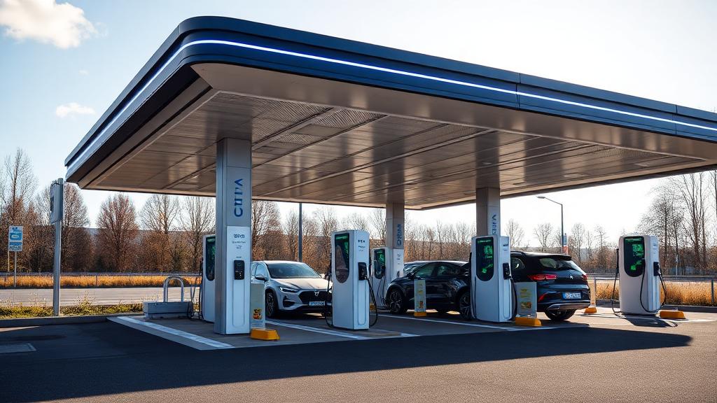 Informationen und Standort der IONITY Haidt Süd Part 1