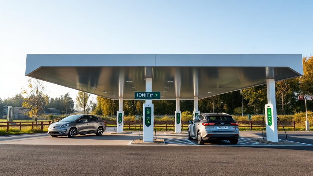 Informationen und Standort der IONITY Thüringer Wald Süd Part 1