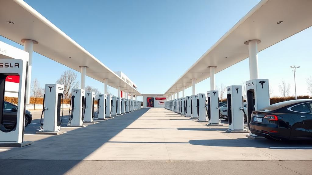Informationen und Standort der Tesla Supercharger Murr Part 1